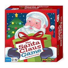 the santa claus game is in its box