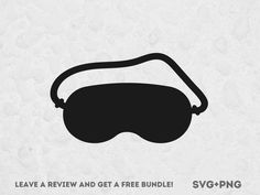 a pair of goggles with the words leave a review and get a free bundle