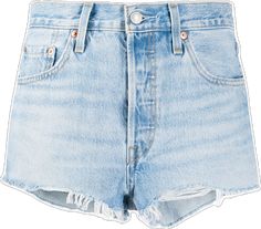 Trendy Light Wash Jean Shorts With Belt Loops, Trendy Levi's Cutoff Jean Shorts, Levi's Denim Summer Shorts, Levi's Trendy Cutoff Jean Shorts, Faded Ripped Shorts, Faded Ripped Jean Shorts, Ripped Faded Shorts, Ripped Faded Jean Shorts, Trendy Levi's Medium Wash Jean Shorts