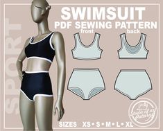 THIS IS A SEWING PATTERNS AND NOT A READY TO WEAR  PRODUCT.   THIS LISTING INCLUDES PACK SIZES XS, S, M, L, XL, SO YOU CAN SELECT ONLY THE SIZE YOU WANT TO PRINT. You will receive an email from "Etsy" wish a link to download the files right after payments. The Digital files will automatically become available to download directly to your computer from your Etsy account. Files come in ZIP format. You mast know how to unzip files on your PC/Mac to retrieve them. You will needsoftware that supports Swimsuit Sewing Pattern, Pattern Swimsuit, Swimsuit Pattern Sewing, Velvet Romper, Romper Pattern, Swimsuit Pattern, Suit Pattern, Make Your Own Clothes, Vintage Swimsuit