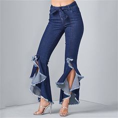 💌 1. New customer get 7% OFF💌 2. Buy 2 and get 10% OFF💌 3. Buy 3 and get 15% OFF Casual Jeans For Spring Party, Mid-rise Denim Jeans For Party, Spring Party Denim Jeans, Summer Party Wide Leg Jeans, Chic Denim Blue Jeans For Party, Spring Party Wide Leg Jeans, Casual High Waist Jeans For Party, Trendy Denim Pants For Party, Casual Straight Leg Jeans For Parties