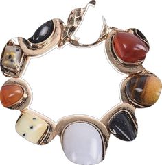 Multicolor Costume Jewelry Bangle, Bohemian Multi-stone Bangle, Bohemian Multi-stone Bangle Jewelry, Multicolor Costume Jewelry Bracelet, Multi-stone Metal Bracelet, Multicolor Metal Bracelets With Stones, Multicolor Jewel Costume Jewelry Bracelets, Bohemian Multi-stone Adjustable Bracelets, Multicolor Costume Jewelry Bracelets With Jewels