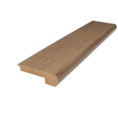 a wooden plank is shown against a white background