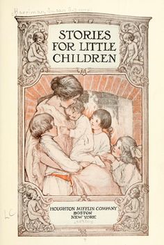 an old children's book with the title stories for little children