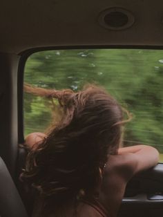 Dream aesthedic car ride hair manifest bikini summer aesthedic main character The Wind, Her Hair, A Woman, Hair