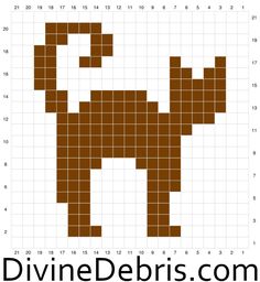 a cross stitch pattern with a brown dog on it's face and the words divine debriis com