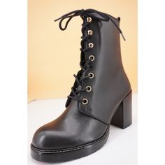 Stuart Weitzman Cassey Black Military Ankle Boots Size 5.5 New $595 Granny Lace New In Box Condition Notes: No Lid For Box And May Have Light Signs Of Being Handled And Tried On In Store Add The Perfect Finishing Touch To Any Outfit With The Luxe Leather Lace-Up Cassey Boot. 3" Heel 6.5" Shaft Height Lace-Up Closure Cushioned Insole Round Toe Covered Block Heel Back Pull-Tab Leather Upper/Rubber Sole Imported Purchased From A Brand Authorized Retail Store's Display Floor Msrp: 595.00 Style Name: