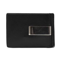 Burberry card holder wallet in black pebbled leather with a small silver embossed logo and a money clip in silver hardware. Brand = Burberry Condition = 7/10, Good. Wear to corners, scratching in metal hardware. Dimensions = 11cm x 8cm Material = Leather Hardware = Silver SKU = 22709-1350 Modern Rectangular Card Holder With Coin Pocket, Modern Business Card Holder With Coin Pocket, Modern Formal Trifold Wallet With Card Slots, Modern Formal Wallets, Formal Rectangular Wallet With Coin Pocket, Classic Silver Card Holder With Card Slots, Black Formal Card Holder With Coin Pocket, Classic Silver Rectangular Card Holder, Modern Trifold Wallet With Coin Pocket For Formal Use