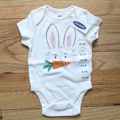 Easter/Bunny Onesie Perfect Outfit For Easter, Egg Hunt, Pictures With The Easter Bunny! Plenty Of Other Kids Items In My Closet! Bundle Two Or More Listings For A Special Discount! New To Poshmark? Use My Code Muzikluver5233 For $10! Https://Posh.Mk/Jmdw5giocnb Thanksgiving Baby Onesie, Outfit For Easter, Neon Romper, Bunny Onesie, Olive Green Romper, Baby Easter Outfit, Navy One Piece, Thanksgiving Baby, The Easter Bunny