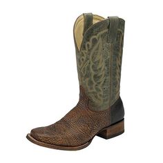 Corral Men's Shoulder Square Toe Cowboy Boots - A2653 Rugged Brown Snip Toe Work Boots, Rugged Brown Work Boots With Snip Toe, Western Leather Boots For Outdoor, Western Style Leather Boots For Outdoor, Distressed Brown Rustic Boots For Outdoor, Rustic Distressed Brown Boots For Outdoor, Rustic Leather Waterproof Boots With Snip Toe, Rustic Leather Snip Toe Waterproof Boots, Leather Square Toe Outdoor Boots