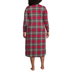 The key ingredient to a good night’s sleep is this dreamy sleep gown, pun intended. In a soft, breathable fabric for all-night comfort, the mid-calf length, scoop neckline and long sleeves give you coverage without making you feel restrained. Red Long Sleeve Nightgown For Bedtime, Red Long Sleeve Nightgown, Red Christmas Sleepwear For Overnight, Red Christmas Sleepwear, Red Sleepwear For Overnight, Sleep Gown, Flannel Nightgown, Long Sleeve Flannel, Hem Style