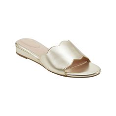 in stock Scalloped Edge, Wedge Sandals, Patent Leather, Timeless Design, Open Toe, Timeless Fashion, Shoes Heels, Pick Up, In Store