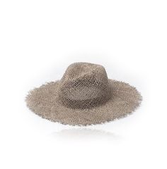 Handwoven Wide Brim Fedora For Spring, Beige Woven Wide Brim Fedora, Beige Wide Brim Woven Fedora, Beige Woven Fedora With Flat Brim, Casual Hats With Fringe And Curved Brim, Handwoven Fedora Hat For Spring, Casual Fedora Hat With Fringe, Handwoven Fedora For Spring, Summer Flat Brim Hat With Fringe