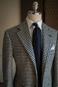 Coat Jacket Casual Checked Suit, Sports Coat, Plaid Suit, Houndstooth Blazer, Checked Blazer, Men’s Suits, Men's Suit, Mens Fashion Suits, Business Suit