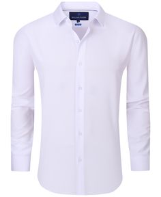 in stock Semi-formal Slim Fit Dress Shirt With Casual Collar, Fitted Dress Shirt With Casual Collar For Work, Spring Business Dress Shirt With Casual Collar, Classic Fitted Dress Shirt, Spring Slim Fit Solid Color Dress Shirt, Slim Fit Spring Dress Shirt, Spring Slim Fit Solid Dress Shirt, Slim Fit Dress Shirt With Casual Collar, Slim Fit Dress Shirt For Spring