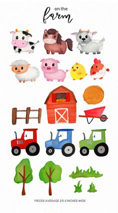 an image of farm animals on the farm