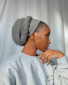 Black Turban Head Wraps, African Hair Wrap