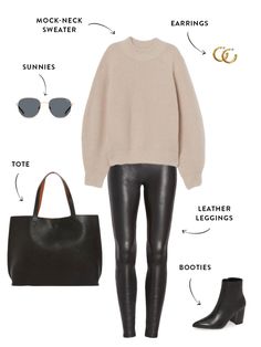 Elegantes Business Outfit, Mom Uniform, Fall Winter Fashion Trends, Look Legging, Mode Tips, 2020 Fashion Trends, Fashion Trends Winter, Legging Outfits, Fall Capsule Wardrobe