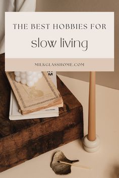 Start creating some room in your schedule for these slow living hobbies! They're a great way to help you unwind and enjoy the simple things in life. Living Simple Life, Selfie Filters, Hygge Living, Simple Things In Life, Slow Lifestyle, Glass Home