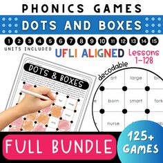 the ultimate bundle of printable phonics and games for kids to play with