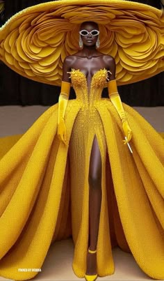 Mimi o Keren by Meshach Obinna Hbcu Pageant, Crazy Dresses, Woman In Gold, Fancy Wedding Dresses, Glamorous Dresses, Statement Dress, Maxi Styles, Dope Fashion, Gowns Of Elegance