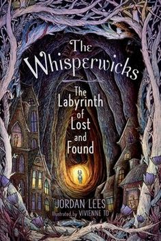 the book cover for the whisperingwicks, with an image of a house in the middle