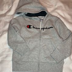 Unisex Champion Jacket Nwt Size 5/6 Smoke Free And Pet Free Home Hood Drip, Pink Champion Hoodie, Champion Zip Up Hoodie, Fashion 2000s, Champion Jacket, Hoodie Brands, Champion Hoodie, Youth Hoodies, Girl Sweatshirts