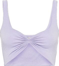 Fitted Purple Seamless Crop Top, Purple Cropped Tank Top For Spring, Cropped Purple Tank Top For Spring, Trendy Purple Ruched Top, Trendy Ruched Purple Top, Trendy Lavender Crop Top For Summer, Lavender Sleeveless Crop Top, Lavender Cropped Top For Spring, Lavender Cropped Crop Top For Summer