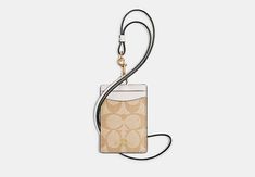 This Signature canvas lanyard with leather trim features an ID window plus two card slots at the back. Sling Bag Mini, Id Lanyard, Coach Outlet, Silver Lights, Signature Canvas, Grad Gifts, H Style, Egift Card, Leather Trim