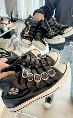 Chrome Hearts Shoes, Studded Shoes, Heart Shoes, Archive Fashion, Hype Shoes, J Fashion