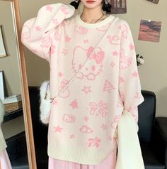 Fashion Anime Sweater PN6644 ●Size: S:Length 71 cm,bust 124 cm,shoulder 56 cm,sleeve 56 cm. M:Length 73 cm,bust 128 cm,shoulder 57 cm,sleeve 57 cm. L:Length 75 cm,bust 132 cm,shoulder 59 cm,sleeve 58 cm. XL:Length 77 cm,bust 136 cm,shoulder 61 cm,sleeve 59 cm. ●Material:cotton (Please allow 1-3cm differs due to manual measurement.As different computers display colors differently,the color of the actual may vary slightly from the above images.Thanks for your understanding.) ●About Shipping: We at Harajuku Long Sleeve Winter Sweater, Pink Harajuku Long Sleeve Sweater, Pink Harajuku Style Winter Sweater, Harajuku Style Long Sleeve Winter Sweater, Winter Harajuku Style Long Sleeve Sweater, Harajuku Style Red Long Sleeve Top, Cute Red Long Sleeve Sweater, Red Long Sleeve Harajuku Top, Oversized Long Pink Sweater