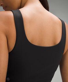 Train Hard, Not Hot. Powered By Everlux, Our Fastest-Drying Fabric, This Version Of Our Wunder Train Tank Has Straight Straps And A Sweetheart Neckline. Designed For Training. Intended For Medium-Impact Activities:tight Fit Contours Your Body:cropped Length Is Cut Above The Waist-Perfect With High-Rise Pants. Built-In Shelf Bra For Added Support And Coverage. Pockets For Optional, Removable Cups. | Wunder Train Sweetheart Tank Top Medium Support, B/C Cup Matted Hair, Women Activities, Wunder Train, C Cup, Dress Bra, High Rise Pants, Back Women, Shelf Bra, Train Hard