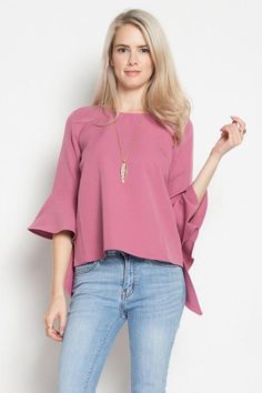 Products – My Royal Closet Trendy Fitted Blouse With Ruffle Sleeves, Elegant Stretch Bell Sleeve Tops, Fitted Ruffle Sleeve Blouse, Chic Purple Puff Sleeve Blouse, Trendy Ruffle Sleeve Party Blouse, Trendy Ruffle Sleeve Blouse For Party, Fitted Blouse With Ruffle Sleeves, High Neck Spring Blouse, Chic Pink Stretch Blouse