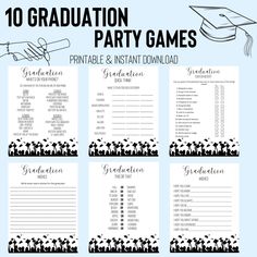 graduation party games that are great for the kids to play in their room or at home