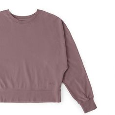 Our newest Women’s Sweatshirt is a must-have for moms on the go! Made from 100% organic French Terry cotton, a soft plush texture you'll recognize from your comfiest loungewear, each piece of this collection is garment dyed for a vintage washed look and has the softest hand-feel. With wide, dolman-style sleeves and a relaxed fit, you will be comfortable on the move or taking much needed moments of relaxation. The ribbed trim at the neckline and cuffs adds the perfect finishing touch. Better yet, Ink Blue, Organic Baby Clothes, Soft Hands, Bottom Clothes, Rain Wear, Organic Baby, Soft Plush, French Terry, The Go