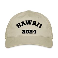 Organic Baseball Cap | Joyful Clothing Etc. Vacation Bucket List, Hawaii Trip, Hawaii Vacation, Travel Outfit, Simple Design, Simple Designs, Baseball Cap, Bucket List, Hawaii