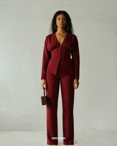 The GIA suit blazer is a statement piece. Designed with technical detail to highlight the under bust line, waistline and neckline, you can't go wrong with this piece. Pair with the SITA pants or SITA skirt to finish the look. Chic Fitted Long Sleeve Suits, Tailored Tuxedo Style Pantsuit With Long Sleeves, Tailored Long Sleeve Tuxedo Pantsuit, Chic Evening Suits With Hidden Button Closure, Fitted Chic Pantsuit For Fall, Chic Fitted Pantsuit For Fall, Evening Tailored Pantsuit With Structured Boning, Tailored Structured Blazer For Night Out, Chic Fitted Blazer With Structured Boning