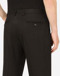 Step up your fashion game with the Dolce & Gabbana Cotton Tailored Pants from Sartoriale Collection. Made finest fabrics, these feature elegant embroidery, French wire patches, and intricate details. Complete polished modern look colorful accessories. Short Loungewear, Elegant Embroidery, Colorful Accessories, Sweatpants Shorts, French Wire, Tailored Pants, Suits Coats, Fine Fabric, Dolce & Gabbana