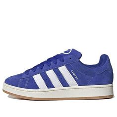 adidas originals Campus 00s 'Semi Lucid Blue Cloud White' H03471 (SNKR/Skate/Light/Unisex/Low Top/Non-Slip/Wear-resistant) Iconic 2000s, Adidas Campus 00s, 2000s Style, Classic Adidas, Adidas Campus, Blue Clouds, Cloud White, 2000s Fashion, Stylish Sneakers