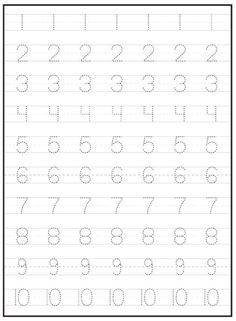 the number nine worksheet with numbers for children to practice writing and numbers on paper