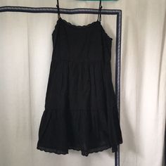 Brand New This Dress Is In Perfect Condition And Is Really Cute It Flows Out At The Bottom And Has Another Layer Of Fabric Underneath So That You Can Be Assured It’s Not See-Through Urban Dresses, Urban Outfitters Dress, Urban Outfitters, Colorful Dresses, Black Dress, Mini Dress, Brand New, Womens Dresses, Fabric