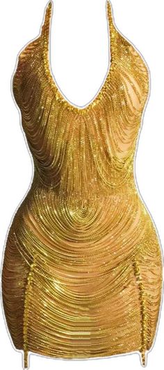 Gold Embellished Sleeveless Mini Dress, Glamorous Gold Embellished Mini Dress, Glamorous Crystal Embellished Party Dresses, Glamorous Crystal Embellished Dresses For Party Season, Gold Embellished Dress For Night Out, Sleeveless Embellished Sequin Dress For Party, Glamorous Embellished Party Dress, Glamorous Embellished Dress For Party Season, Sleeveless Bedazzled Dress For Night Out