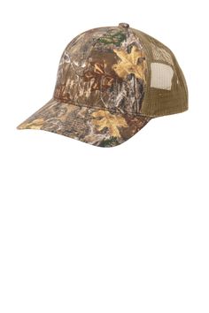 Russell Outdoors Camo Snapback Trucker Cap RU900Show your love for the outdoors in a classic trucker that combines Realtree EDGE  or Mossy Oak  prints with breathable mesh back styling. 100% brushed cotton twill front panels; 100% polyester mesh mid and back panels;  Structured;  Mid-profile;  Curved bill;  7-position adjustable snapback closure; Trucker Snapback Hat With Mesh Back For Outdoor Activities, Outdoor Trucker Snapback Hat With Breathable Mesh, Mesh Trucker Baseball Cap For Outdoor, Outdoor Trucker Snapback Hat With Mesh Material, Outdoor Trucker Hat With Mesh Back, One Size, Outdoor Trucker Snapback Hat With Mesh Back, Outdoor Trucker Hat With Mesh Back, Mesh Trucker Baseball Cap For Outdoor Activities, Outdoor Mesh Trucker Snapback Hat