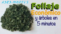 a pile of green leaves sitting on top of a white table next to the words follate economic y arboles en 5 minutoos