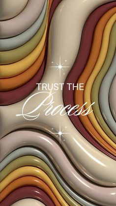 an abstract background with the words trust the graces on it in white and brown