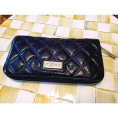 Limited Edition Pny Paris New York Wallet Or Clutch 100% Authentic. Code 10762679. Great Condition. Vintage Early 2000's Smoke Free Home Chanel Small Wallet, Chanel Long Wallet, Chanel Cambon, Vintage Chanel Bag, Quilted Wallet, Chanel Mini, Card Case Wallet, Chanel Wallet, Chanel Black