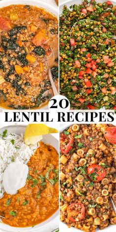 20 lentil recipes that are easy to make and delicious enough for the whole family