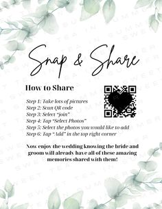 an advertisement for soaps and share with the text how to share on it, surrounded by green leaves