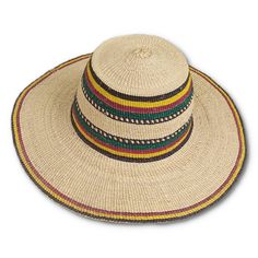 This hat is perfect for your daily use, whether it's for a day at the beach or a trip to the farmer's market. Vintage practical design which is breathable and comfortable for the warmer weather Woven from natural straws that are lightweight and durable Stylish way to keep shaded, ideal for all outdoor activities The wide large floppy brim provides a perfect shade to your face Straw braid weave into a generous 4-5 inches brim sun hat Note: Leather straps is included. Dimensions: Head Circumferenc Natural Bucket Hat With Short Brim For Travel, Handwoven Toquilla Straw Hat For Travel, Handwoven Wide Brim Hat For Travel, Handwoven Wide Brim Travel Hat, Toquilla Straw Bucket Hat For Travel, Handwoven Straw Hat For Travel, Natural Bucket Hat For Travel, Natural Color Summer Travel Hat Bands, Natural Color Summer Travel Hat Band