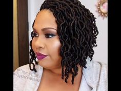 Crochet Sister Locs 11" *SHORT BOB* | Superline Collection - YouTube Crochet Quotes, Faux Locs Styles, Havana Twists